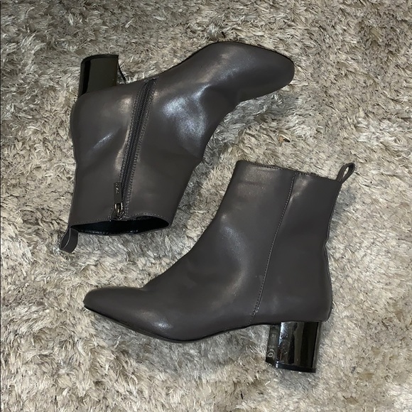 TOPSHOP Leather Boots - Picture 1 of 4